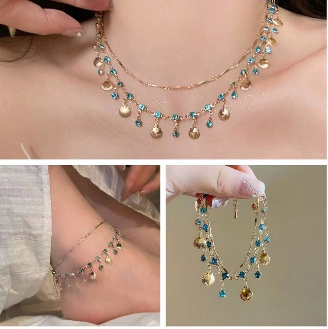 Anklet  Set Turquoise