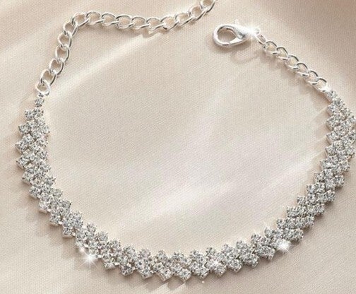 Anklet Silver Bling