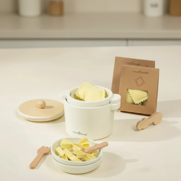 Wooden Pasta Play Set