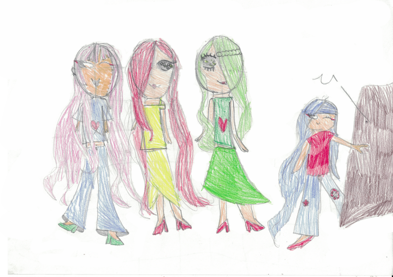 Oeuvre au crayon sur papier PAMINA mais 2026