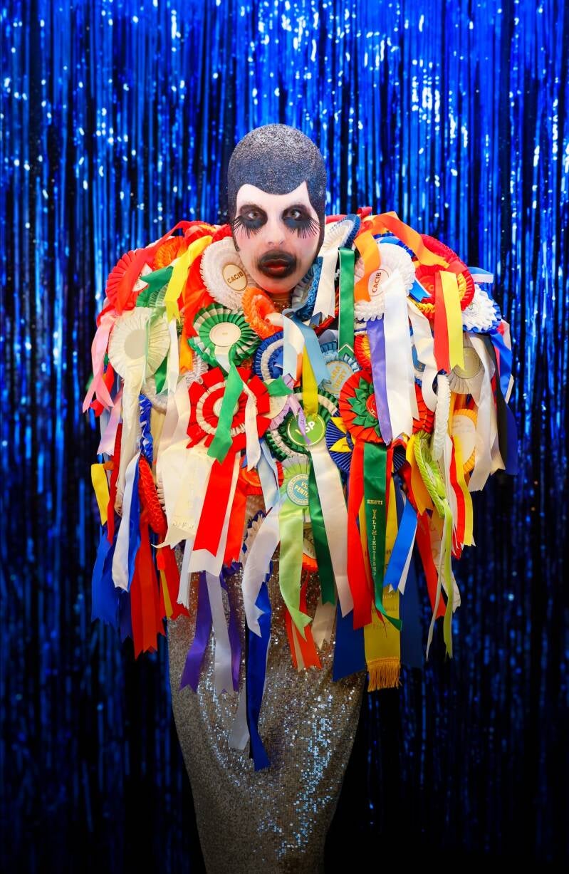 "Showpony" costume design and digital photography, 2025