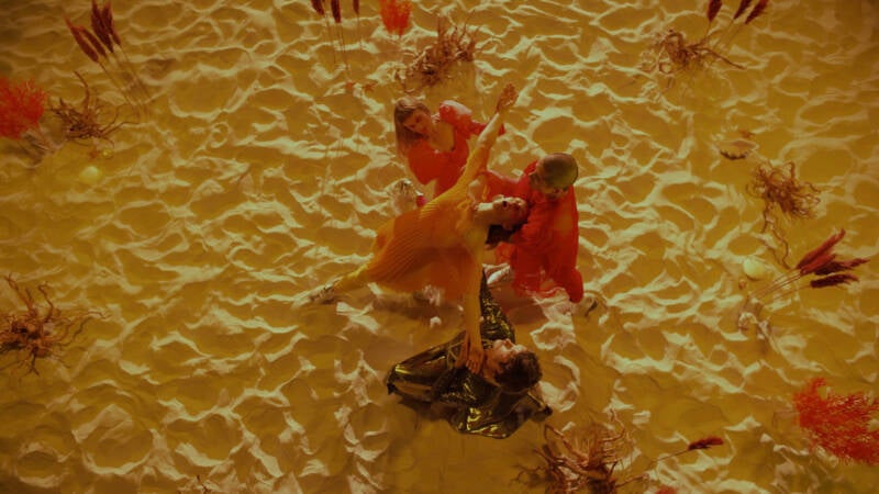 "The Reddening", shortfilm, director Sinem Kayacan, choreography Elina Pirinen, video still, costume design, 2024