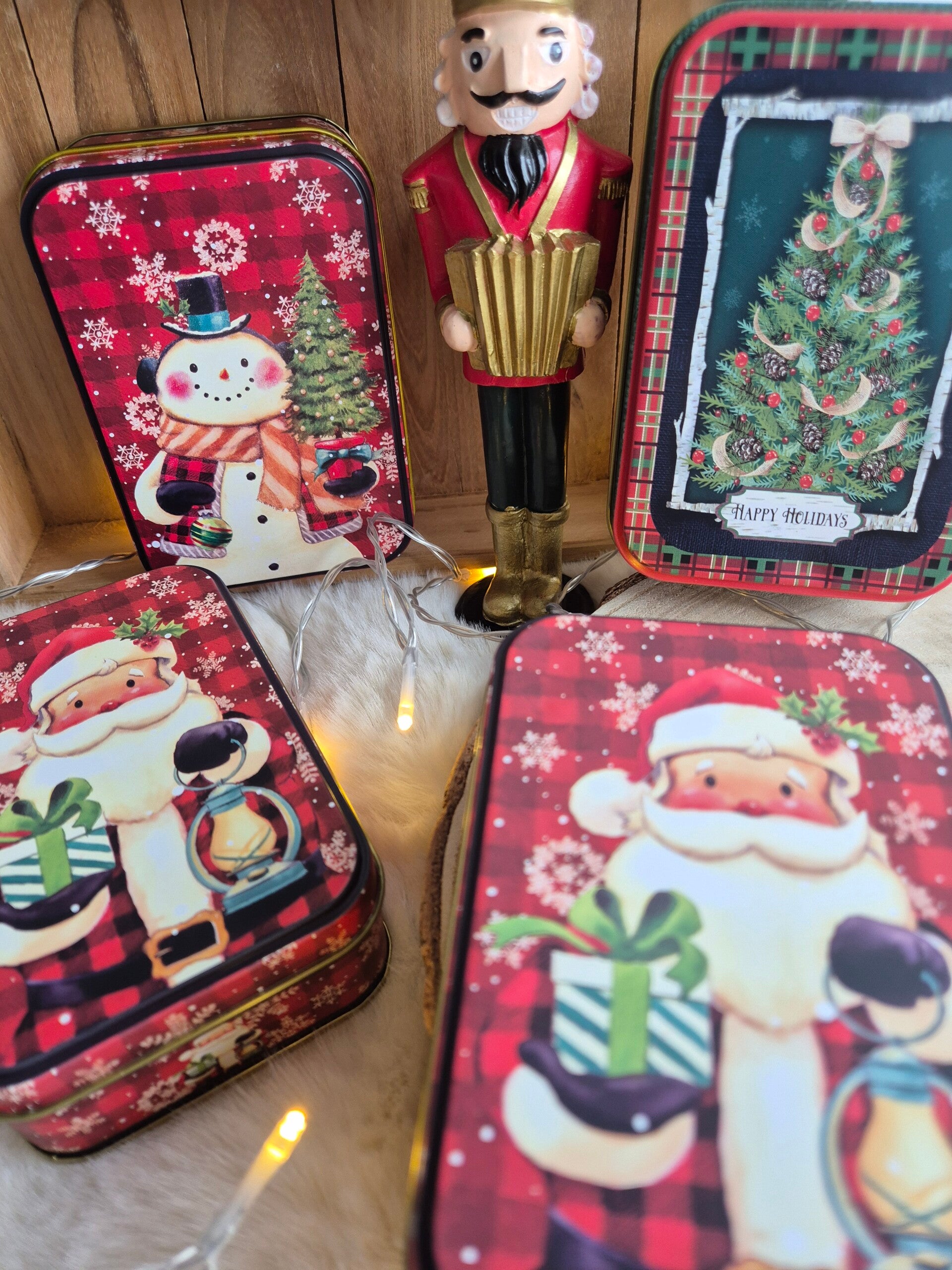 Waxmelts in bewaarblikje (verschillende geuren in een blikje)