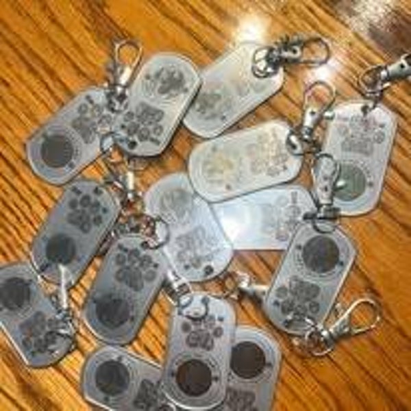 Faith-Ful Paws Keyring