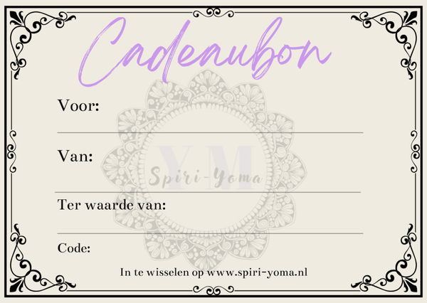 Spiri-Yoma Cadeaubon