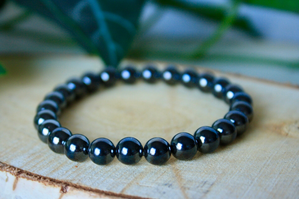 Heren Armband - Hematiet - 21 cm