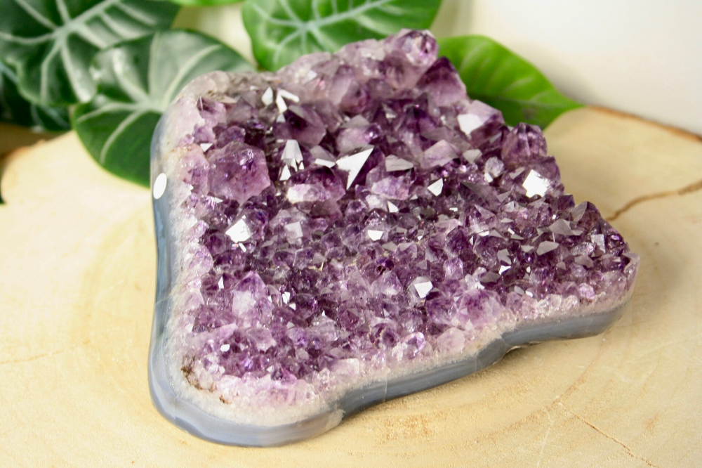 Ruwe Amethist Cluster - AA Kwaliteit