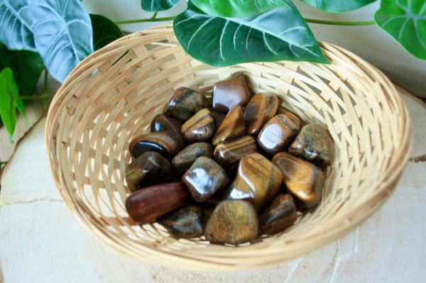 Tijgeroog Trommelsteen - A Kwaliteit - (3 -5 cm)