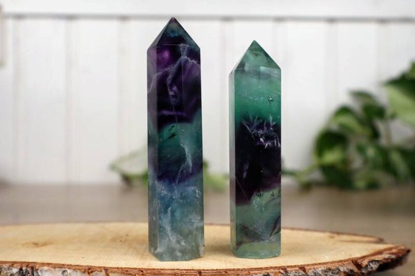 Heldere Fluoriet Toren (10,5 cm)