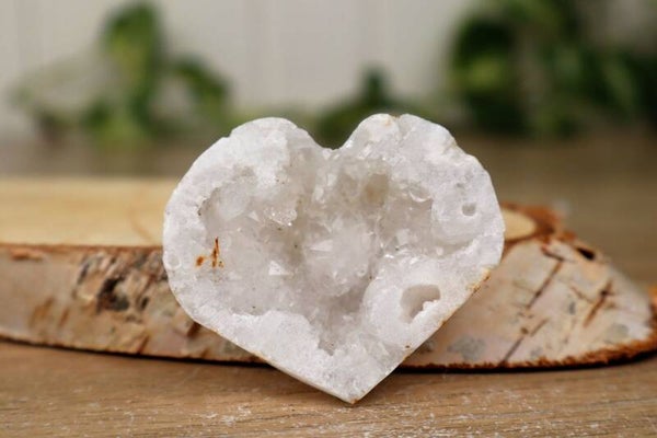 Bergkristal -  Geode Hart - 6 cm
