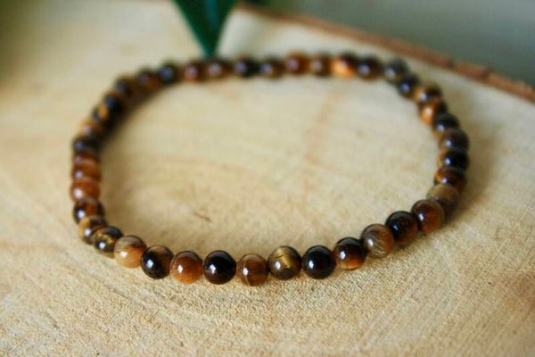 Armband - Tijgeroog - 6 mm