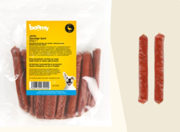 Jerky Rolls Poulet ou Canard ou Lapin