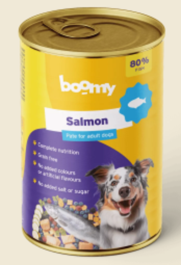 Pâtées Boomy Poisson 400 gr