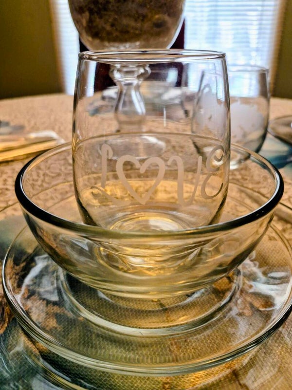 OFFICIAL LOVE LANGUAGE DINNERWARE SET
