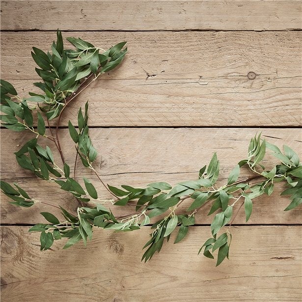 Green Ruscus Foliage Artificial Garland - 1.8m - Ginger Ray