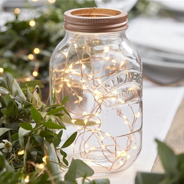 3m Rose Gold String Lights