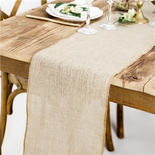 Jute Hessian Table Runner - 5m Long