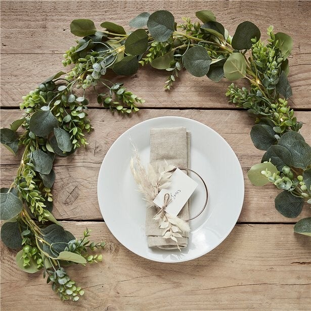 Light Up Botanical Foliage Artificial Garland - Ginger Ray
