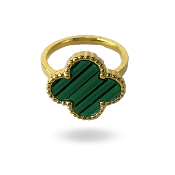 „CLOVER“ Ring | Green