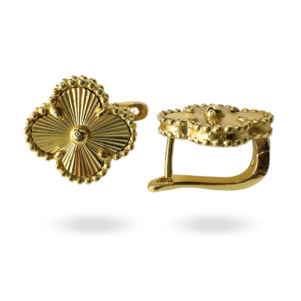 “ CLOVER “ Earrings | Gold