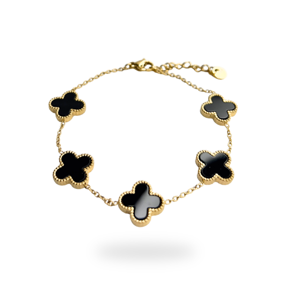 Clover Bracelet || Black