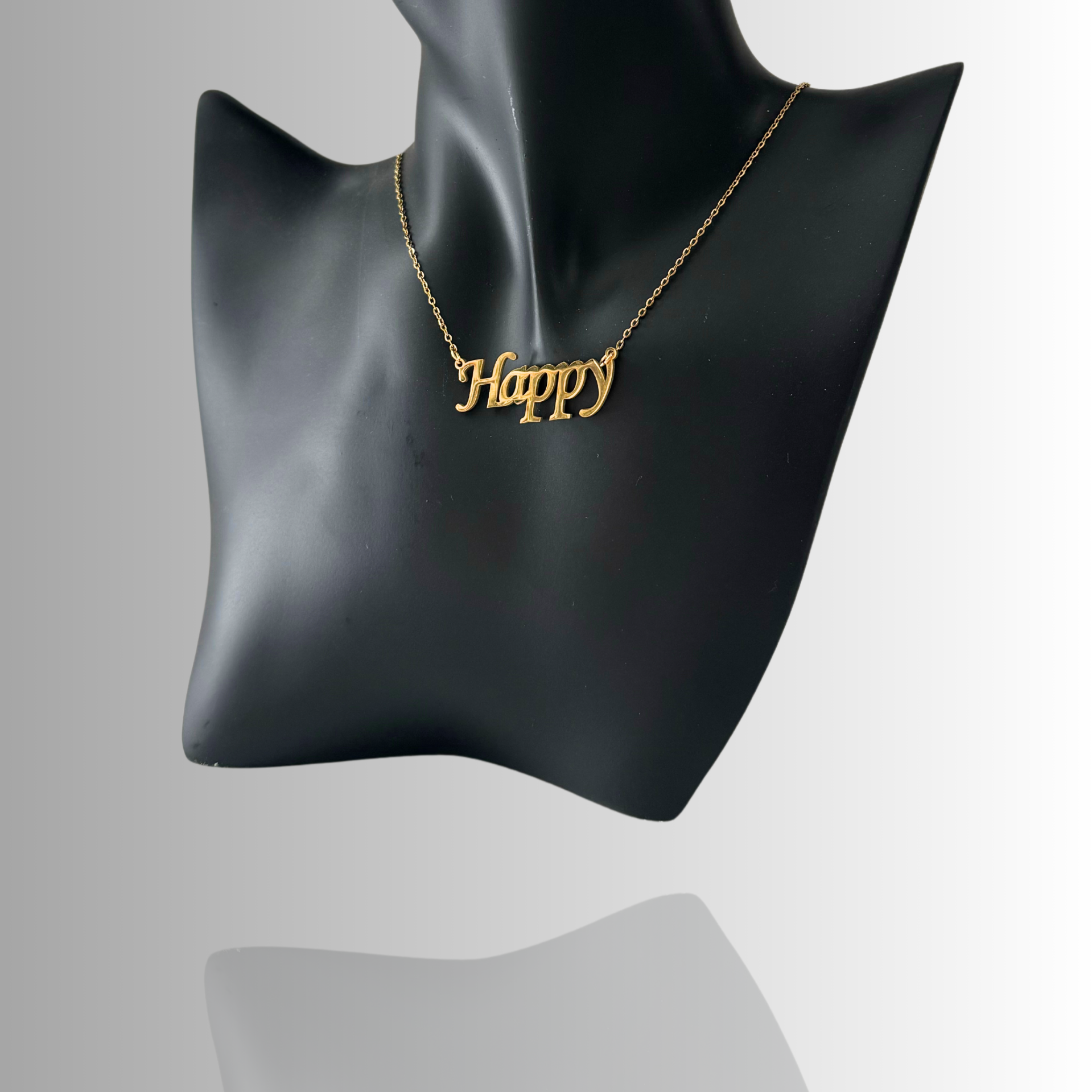 „HAPPY „ Necklace 45 cm