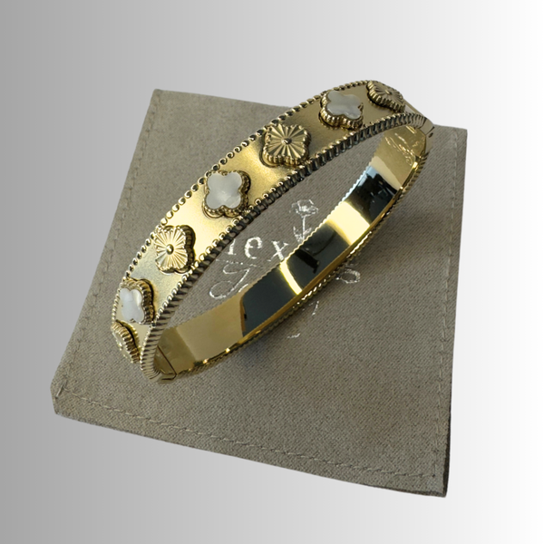 „Klovee“ white Bangle