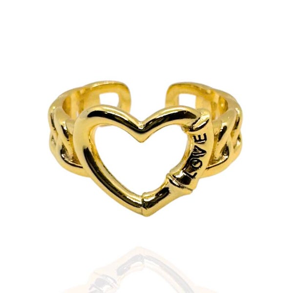“ HANNA” Heart Free sized Ring