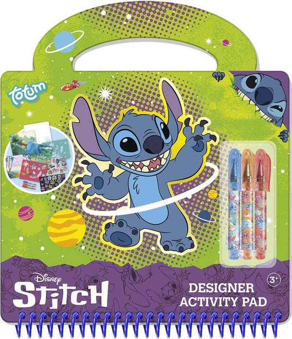 Disney Stitch 30-delig designer teken- en activiteitenboek
