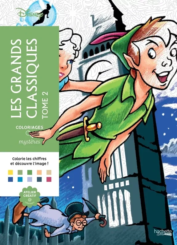 Kleurboek - De grote Disney-klassiekers deel 2/ Les Grands classiques Tome 2