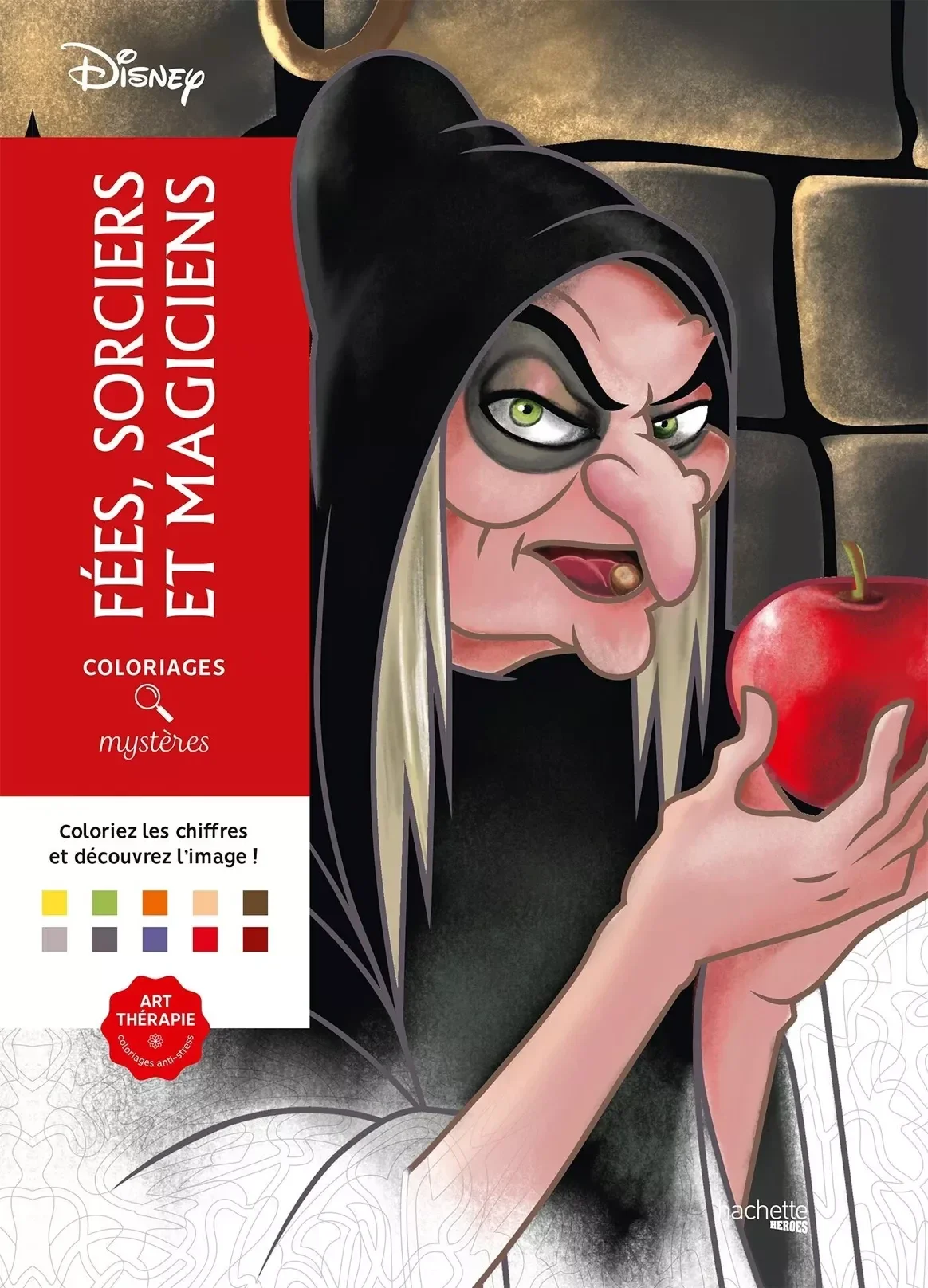 Disney Mysteries Kleurplaten - Feeën en Tovenaars/ fées, sorciers et magiciens