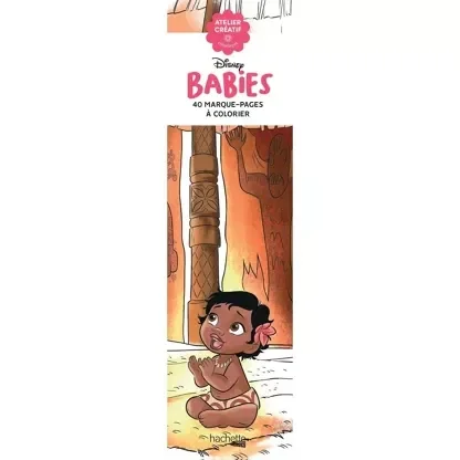 Disney Babies boekenleggers om in te kleuren/ Marque-pages Disney Babies