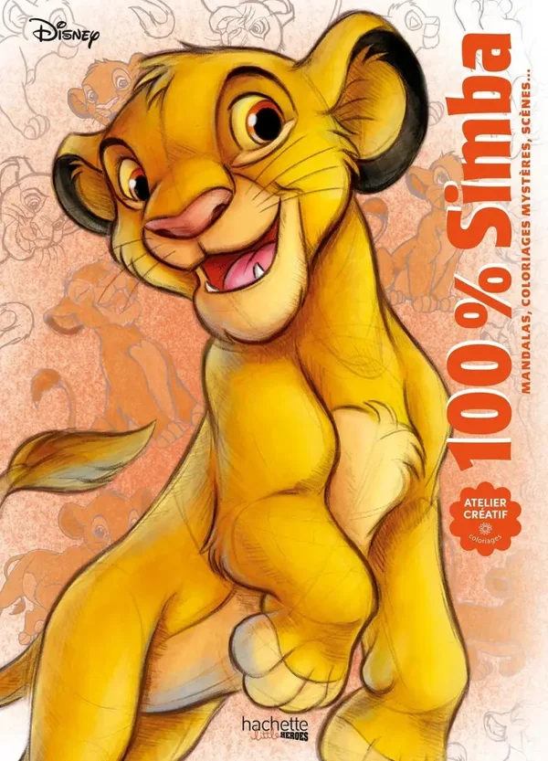 Kleurplaten - 100% Simba