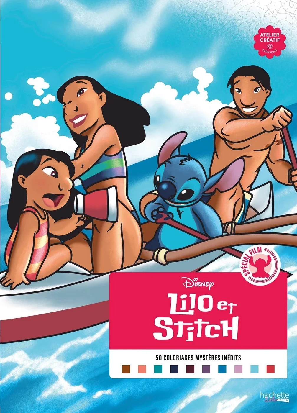 Lilo & Stitch film kleurplaten/ Coloriages mystères Spécial film - Lilo & Stitch