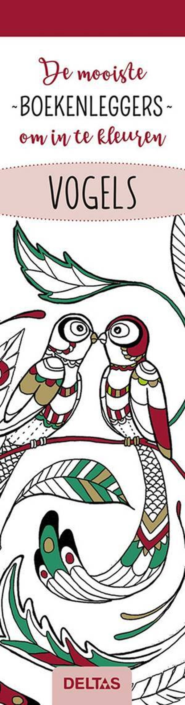 De mooiste kleurboekenleggers om in te kleuren - Vogels