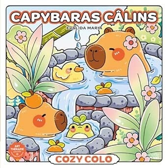 Cozy colo/capybaras calins