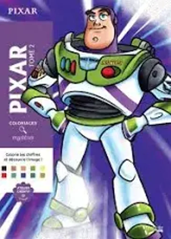 Pixar Mystery Kleurplaten 2/ Pixar tome 2