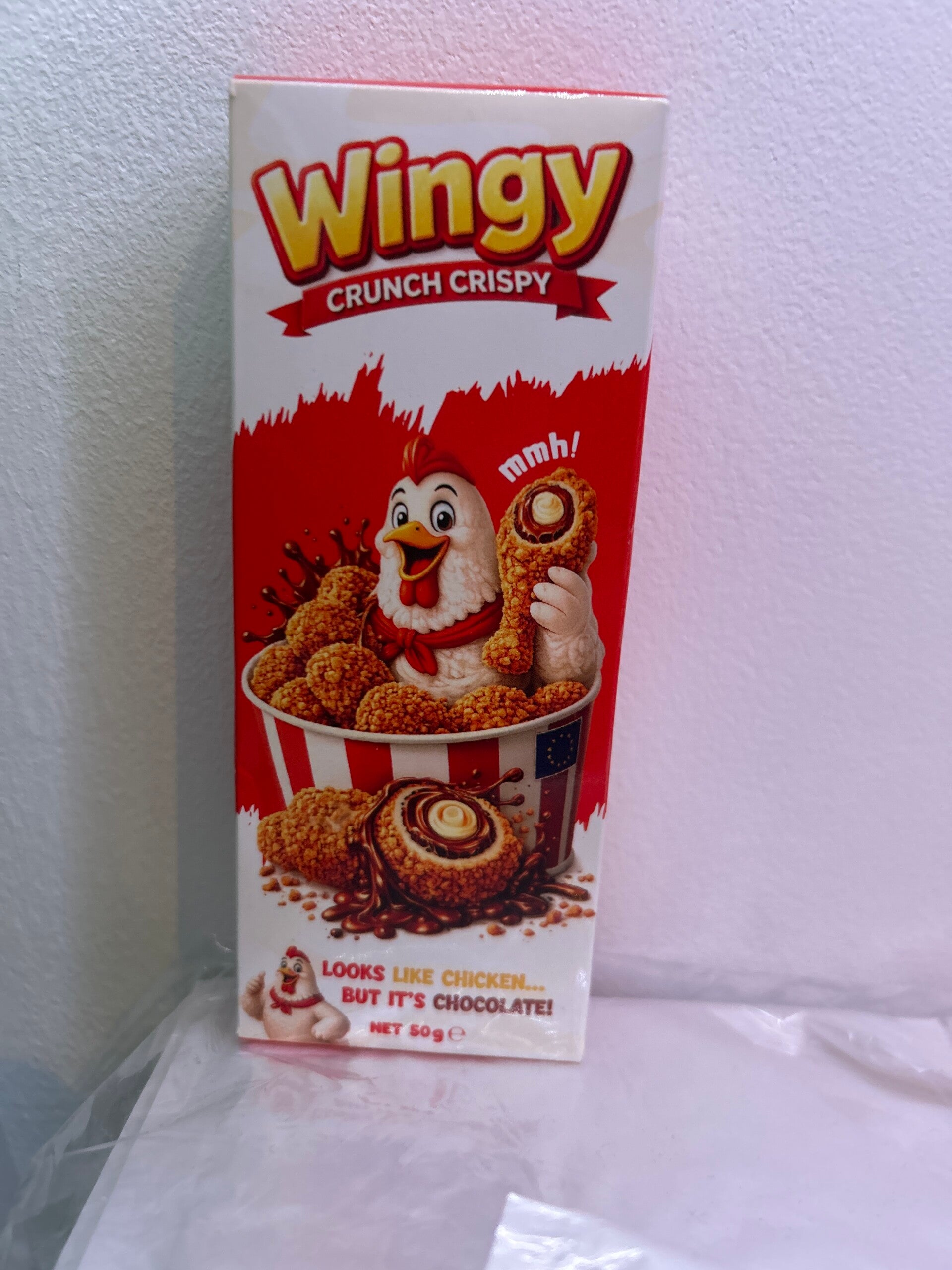 Wingy kip chocolade