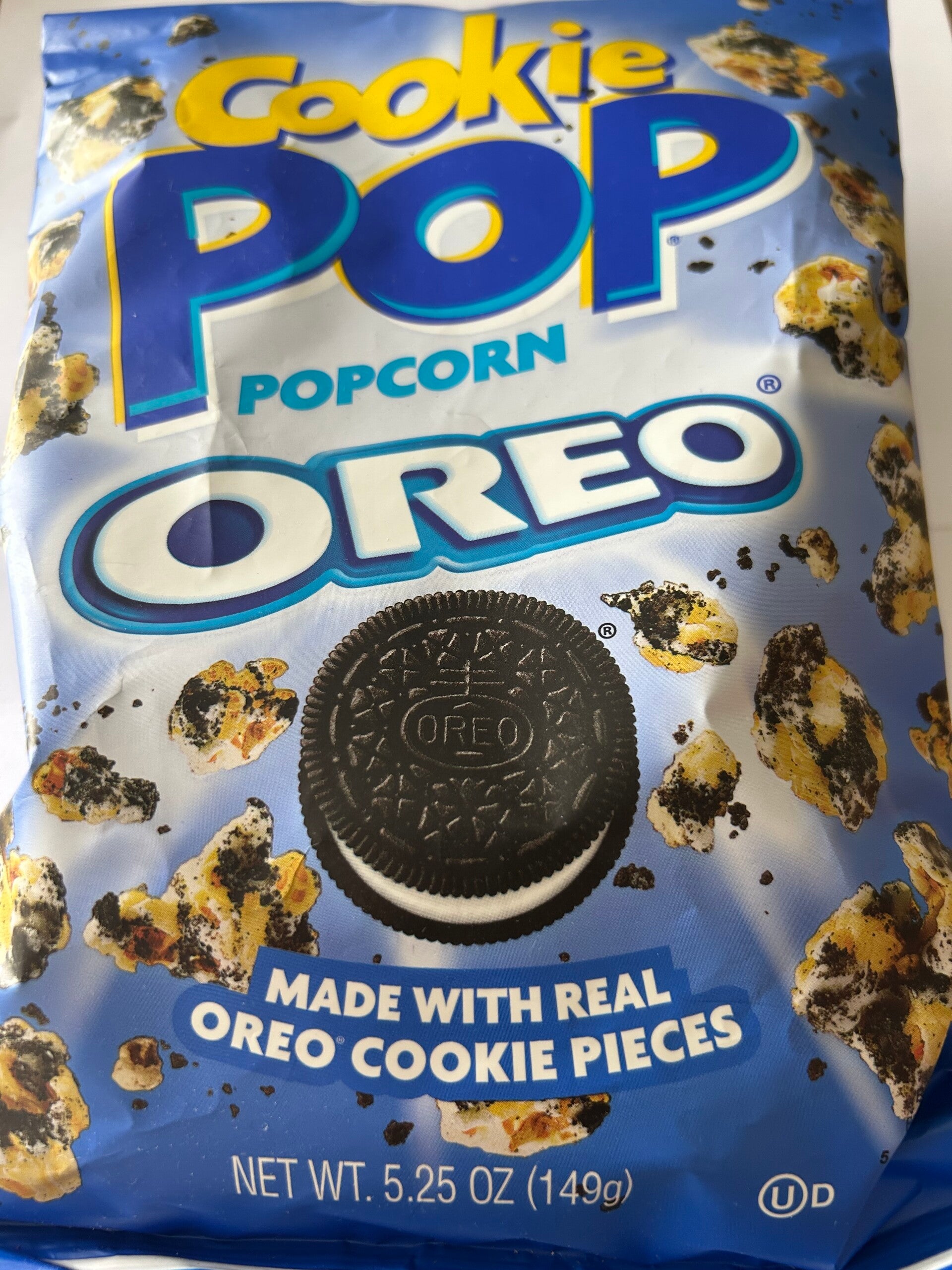Cookie popcorn oreo smaak