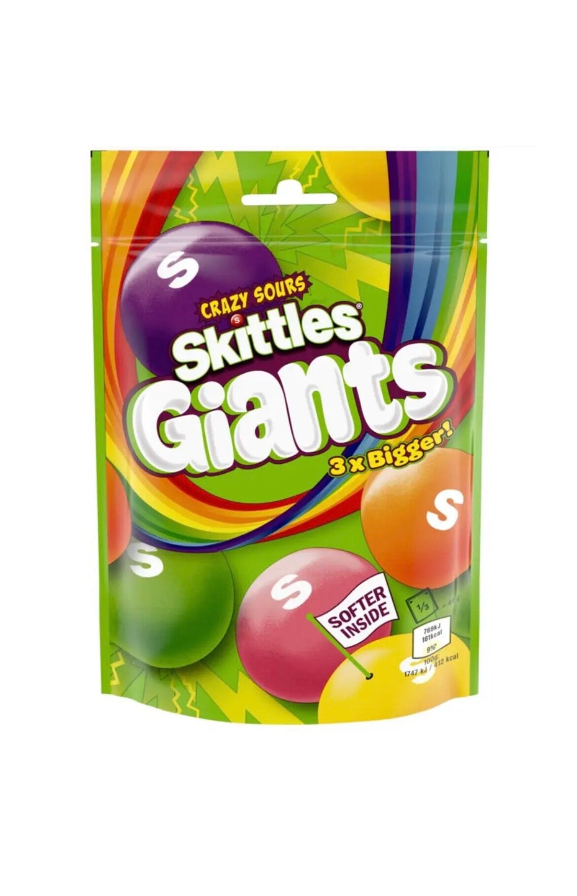 Giant Skittles 3x bigger