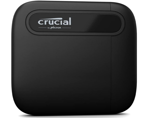 Crucial X6 1To Portable SSD (NVME) PC et Mac - USB 3.2