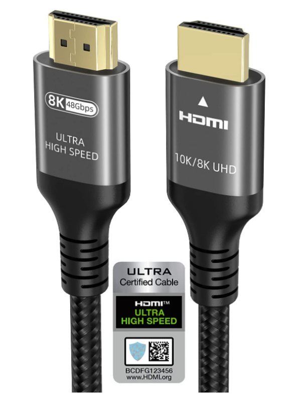Câble HDMI 48Gbps 2M Ubluker 10K 8K 4K
