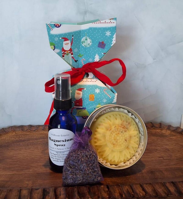 Magnesium & Botanical Lotion Bar Set