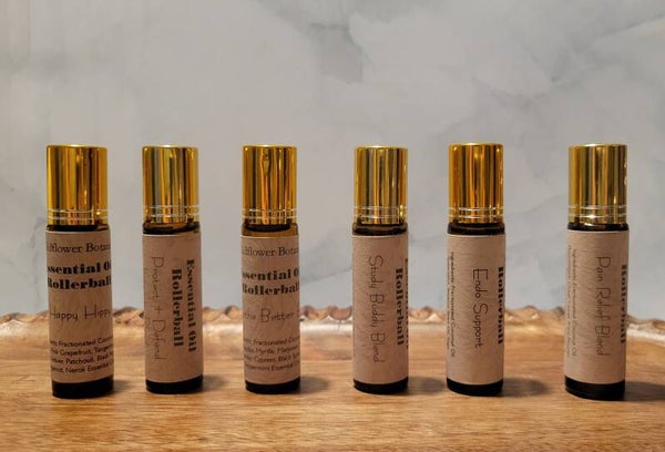 Essential Oil Rollerball Blends