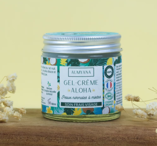Gel-crème visage Monoï - Aumyana