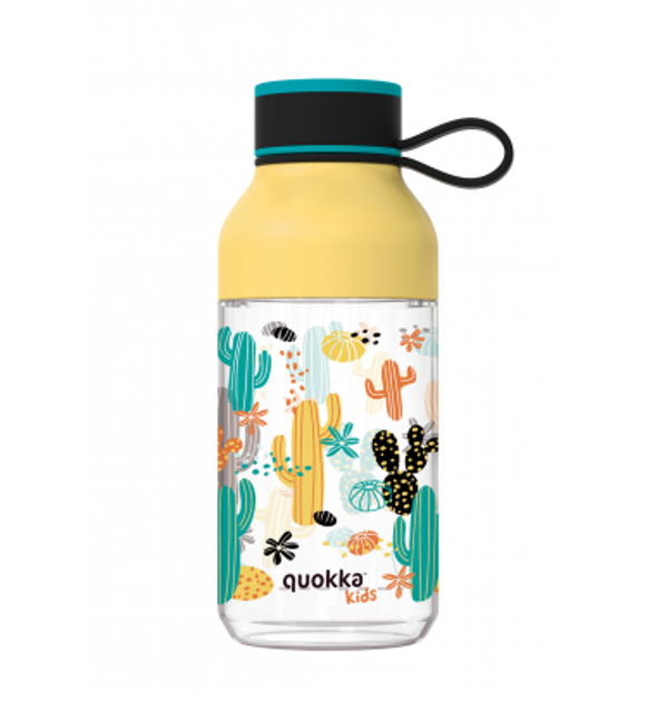Bouteille en Tritan 430 ml -"Cactus" - Quokka