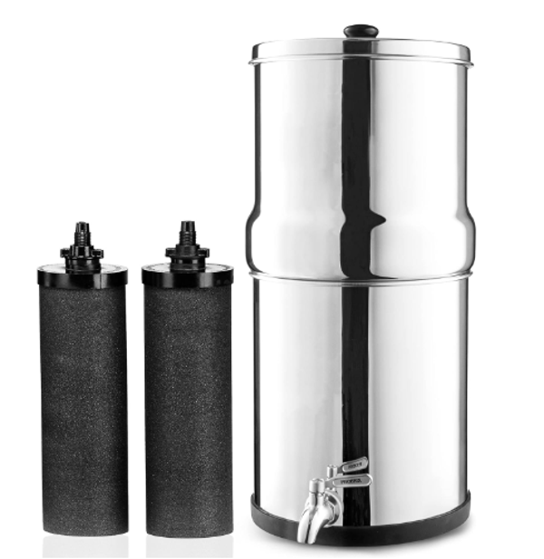 Purificateur d'eau à gravité 8 L avec cartouches filtrantes Phoenix