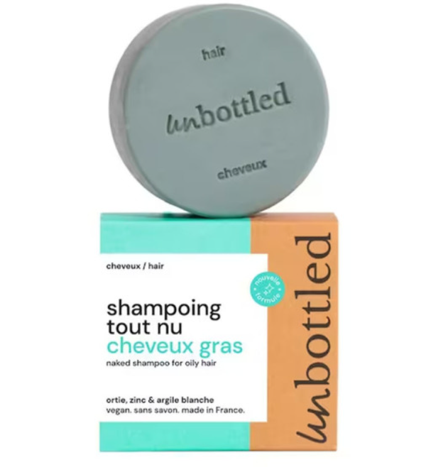 Shampoing Solide  - Cheveux Gras & Pellicules - Unbottled