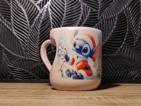Tasse "Stitch Noël"