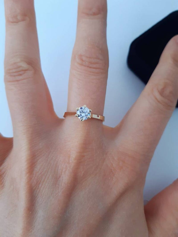 Wunderschöner Ring - 585er Gelbgold